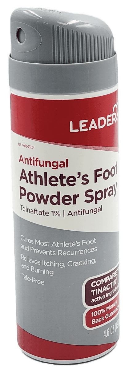 Leader Antifungal Athlete's Foot Powder Spray - 4.6 OZ