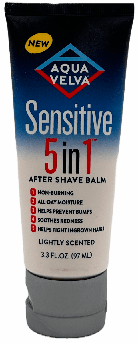 Aqua Velva Sensitive 5-in-1 After Shave Balm - 3.3 oz