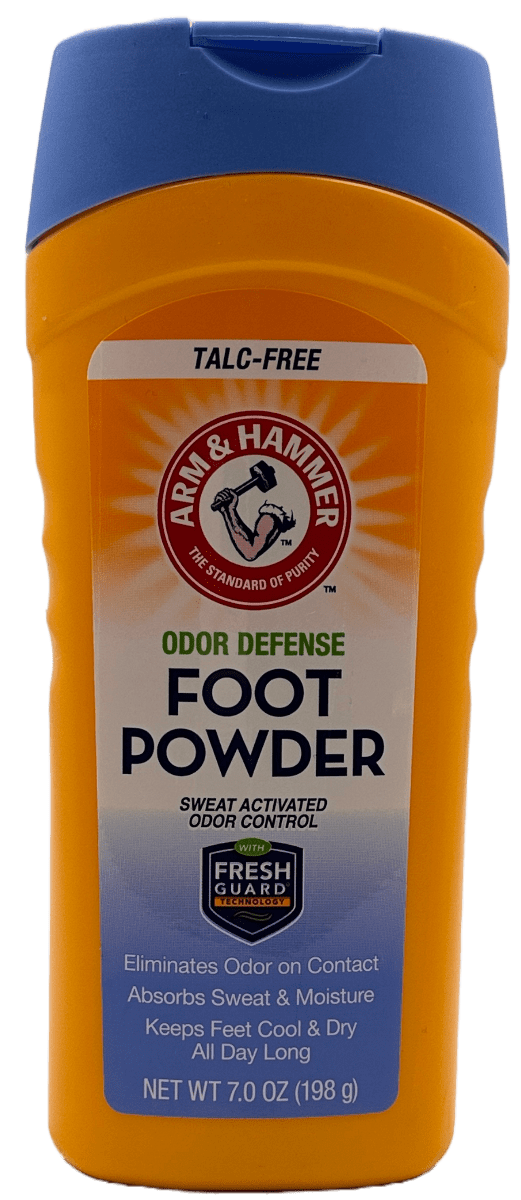 Arm & Hammer - Odor Defense Foot Powder - Sweat Activated Odor Control - 7 Oz