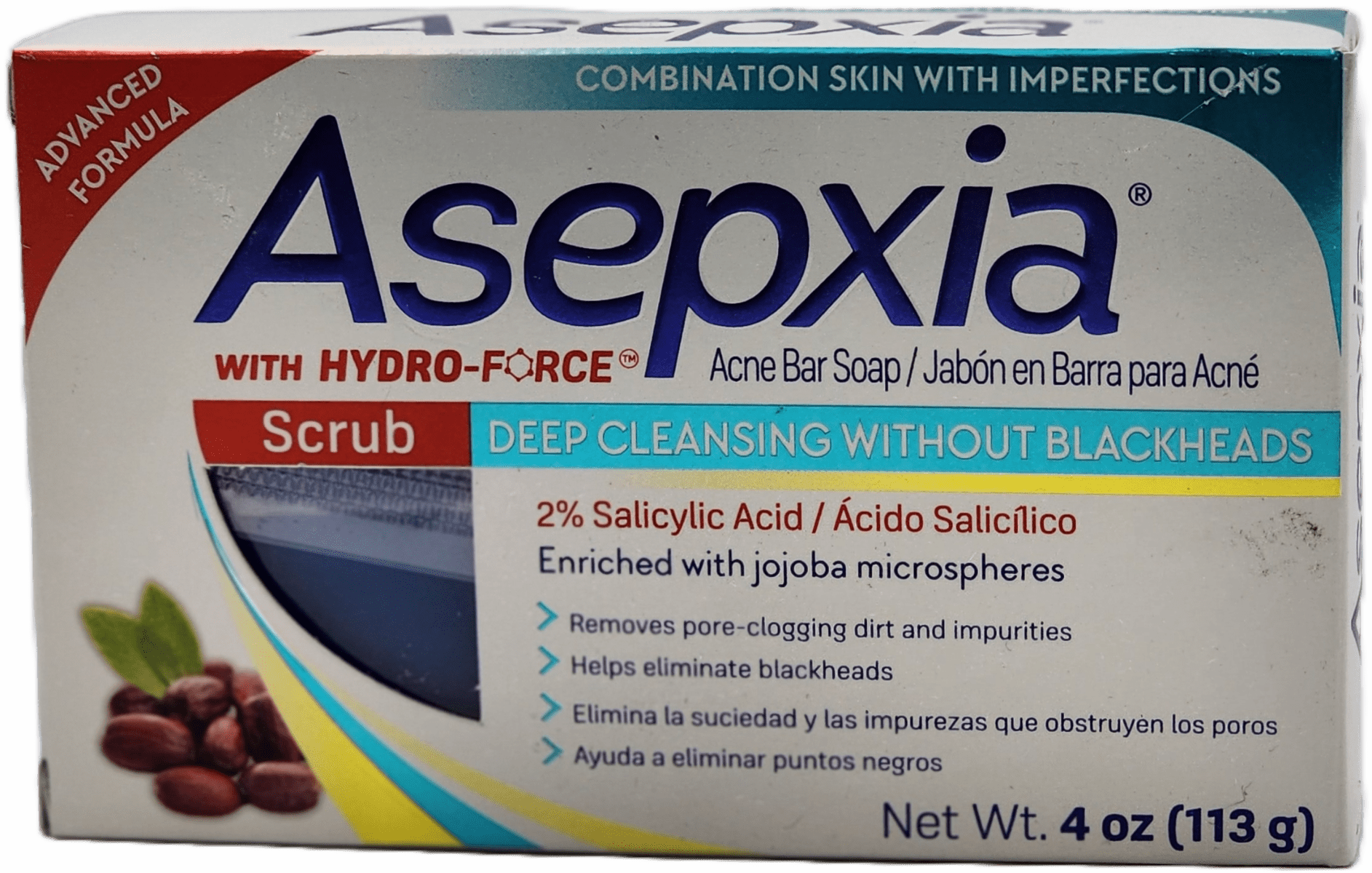 Asepxia Acne Bar Soap Scrub | Clear Skin Solution
