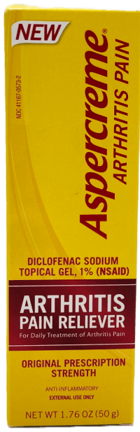 Aspercreme - Arthritis Pain Relief Gel - 1.76 OZ