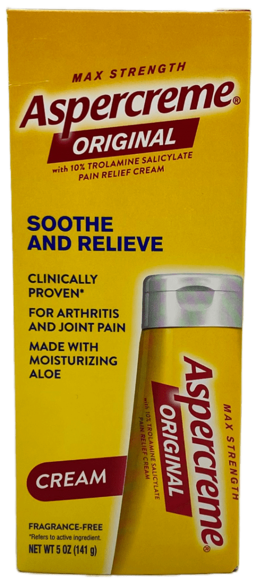 Aspercreme - Soothe and Relieve Cream - Max Strength - 5 OZ