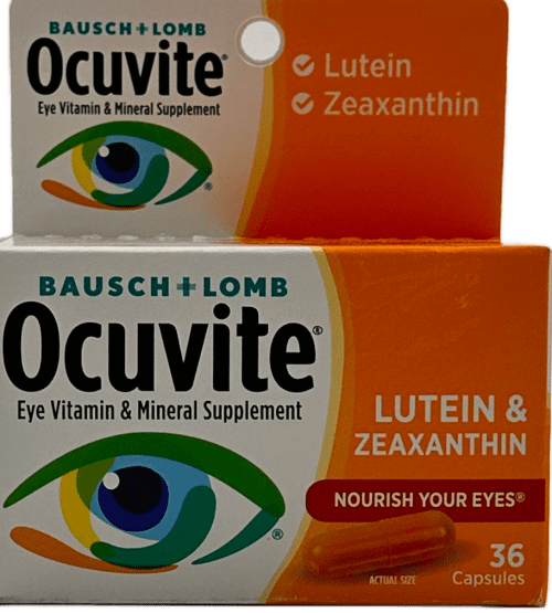 Bausch + Lomb - Eye Vitamin - Mineral Supplement - 36 capsules