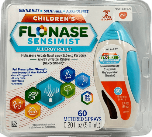 Children's Flonase Sensimist - 24 Hour Allergy Relief - 60 Metered Sprays