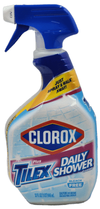Clorox plus Tilex Daily Shower Cleaner: 32 oz of Effortless Clean