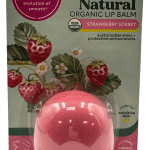 eos Natural Organic Lip Balm - Strawberry Sorbet - 0.25 OZ.