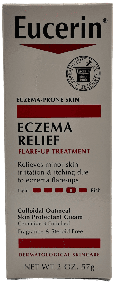 Eucerin Eczema Relief: 2 oz Treatment for Flare-Ups
