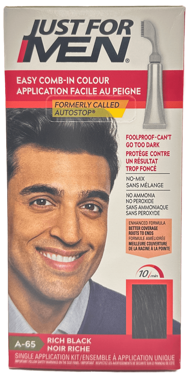 Just for Men Easy Comb-In Color Rich Black - A65
