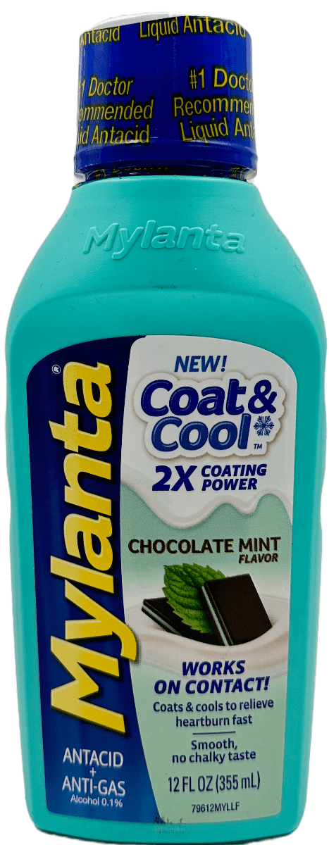 Mylanta Coat & Cool: 3-in-1 Relief for Heartburn, Gas & Indigestion