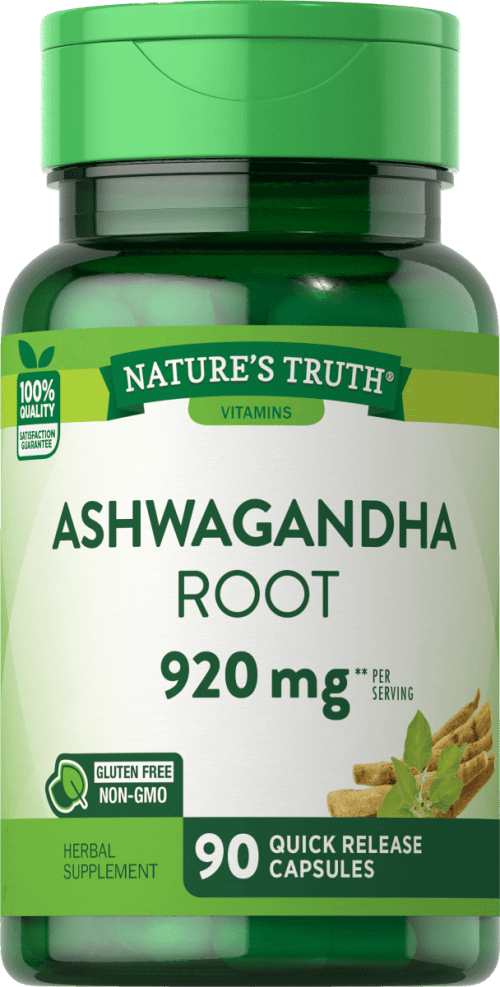 Nature's Truth Ashwagandha Root 920 mg - 90 Quick Release Capsules