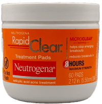 Neutrogena Rapid Clear Treatment Pads - 60 Ct