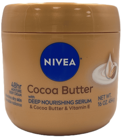 Nivea Cocoa Butter - Deep Nourishing Serum Body Cream - 16 OZ