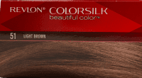 products revlon colorsilk beautiful color 51 light brown 6