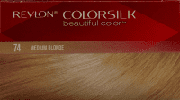 products revlon colorsilk beautiful color 74 medium blonde 6
