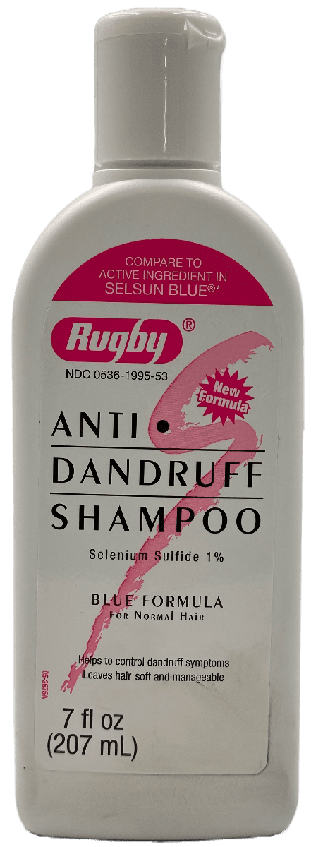 Rugby Anti Dandruff Shampoo - 7 fl oz for Healthy Scalp