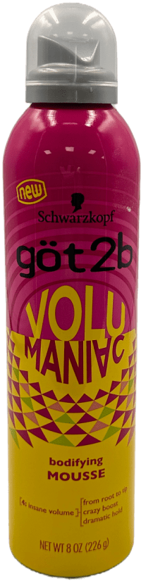 Schwarzkopf Göt2b Volumaniac Bodifying Mousse 8 oz