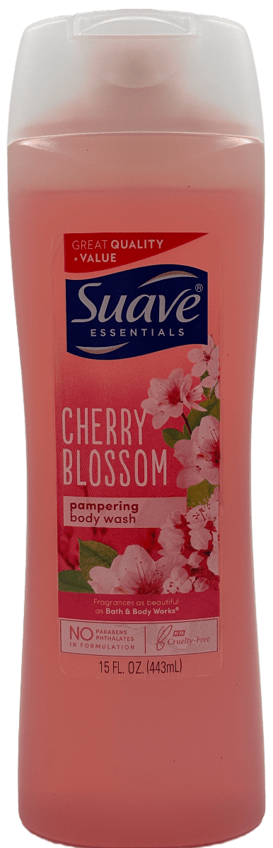 Suave Body Wash Cherry Blossom - Pampering 15 fl oz