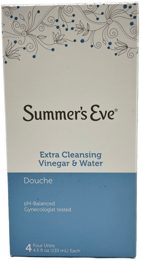 Summer's Eve - Extra Cleansing Vinegar & Water Douche - 4 Ct
