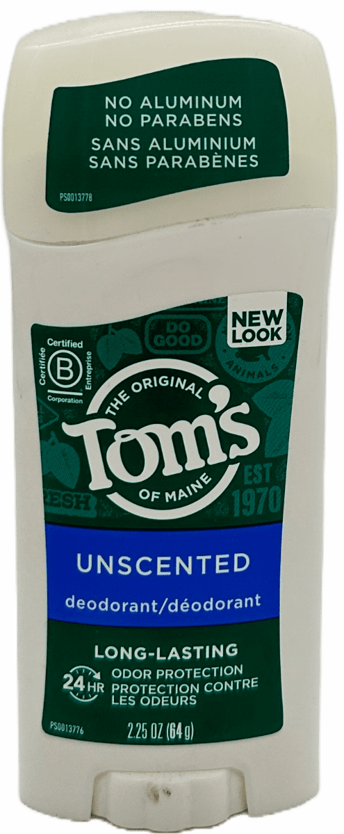 Tom's of Maine - Unscented Deodorant - 2.25 OZ