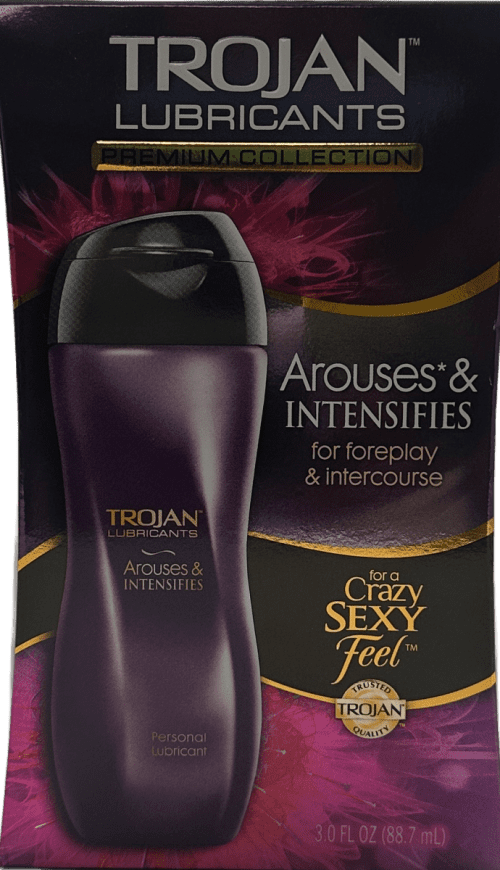 Trojan Water Based Lubricant - Arouses & Intensifies - 3.0 FL OZ (88.7 mL)