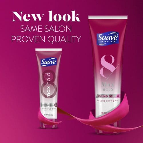 Suave Max Hold Sculpting Gel – 9 oz Styling Gel