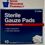 Good Neighbor Pharmacy - Sterile Gauze Pads - 2x2 - 10 Ct