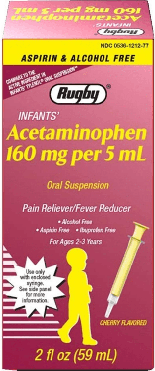 Rugby - Infants Acetaminophen