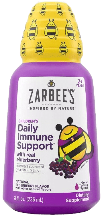 Zarbees Naturals - Black Elderberry Syrup - Immune Support - 8 FL OZ