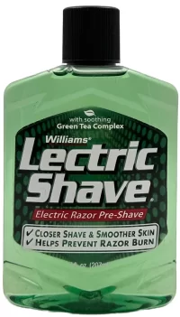Williams Lectric Shave Pre-Shave 7 fl oz for Smooth Shaves